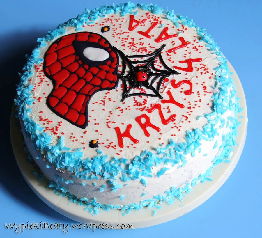 urodzinowe torty spiderman