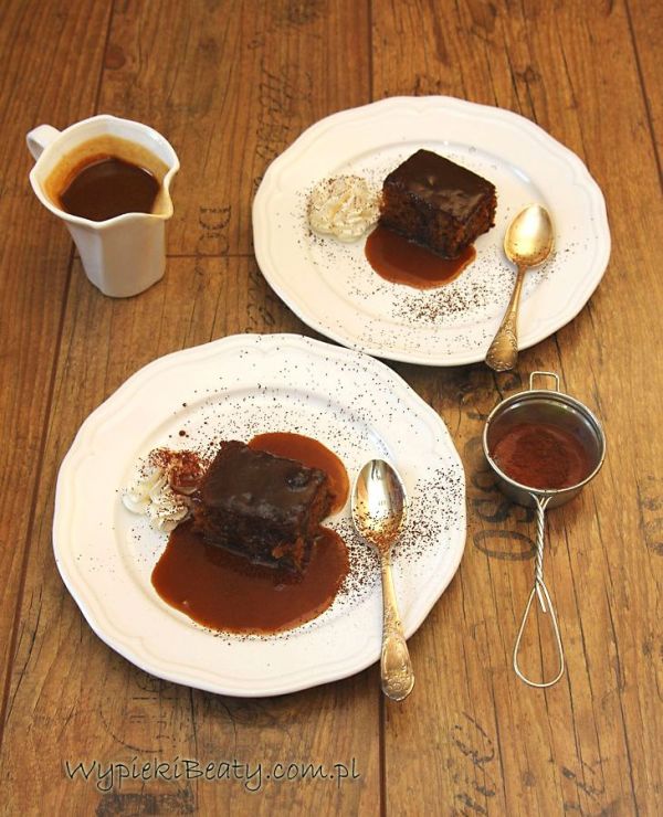 Sticky toffee pudding przepis Wypieki Beaty