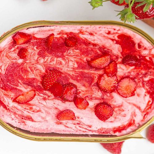 lody truskawkowe z mascarpone