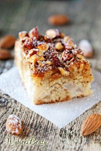 pear and almond cake