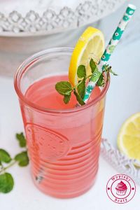 rhubarb lemonade