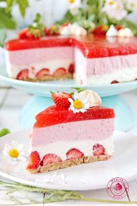 no bake strawberry cheesecake