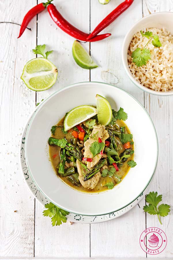 zielone curry ze szparagami 2