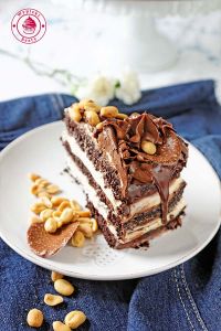 chocolate peanutbutter cake