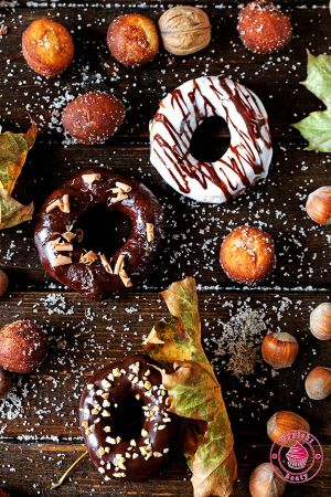 jesienne donuty