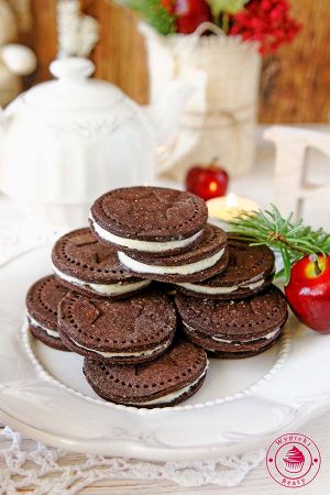domowe ciasteczka oreo