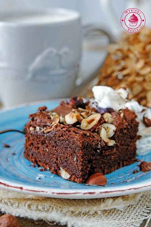 brownie z orzechami