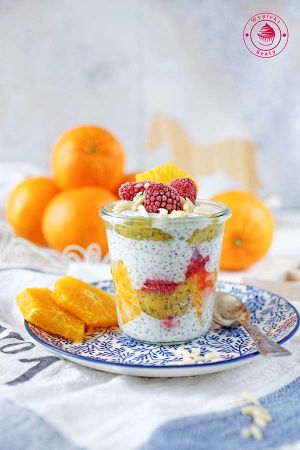 jogurtowe chia z mango