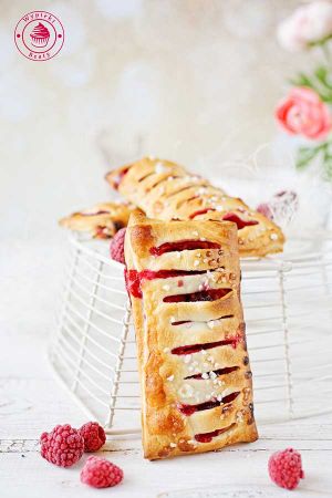 ciastka z budyniem