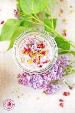 różany pudding chia