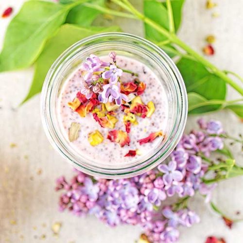 różany pudding chia