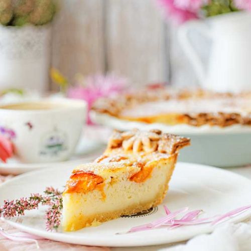 tarta maślankowa z owocami