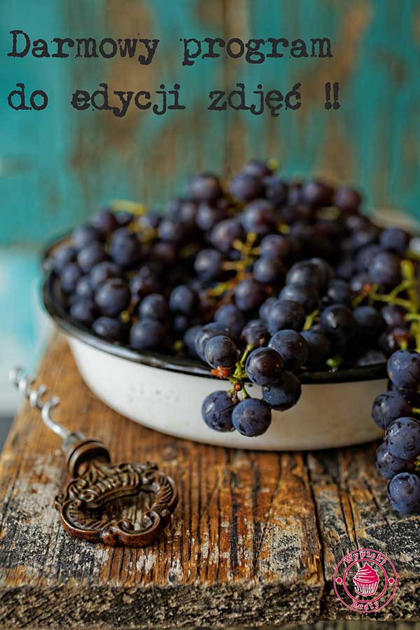 ciemne winogrona 