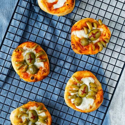 minipizze na halloween