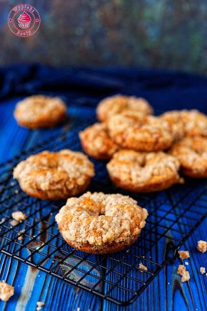 pieczone donuty