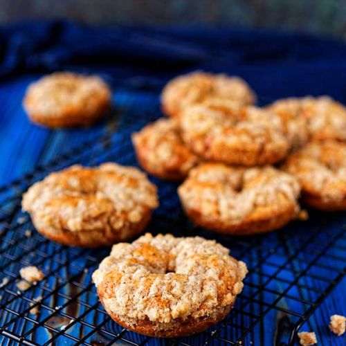 pieczone donuty