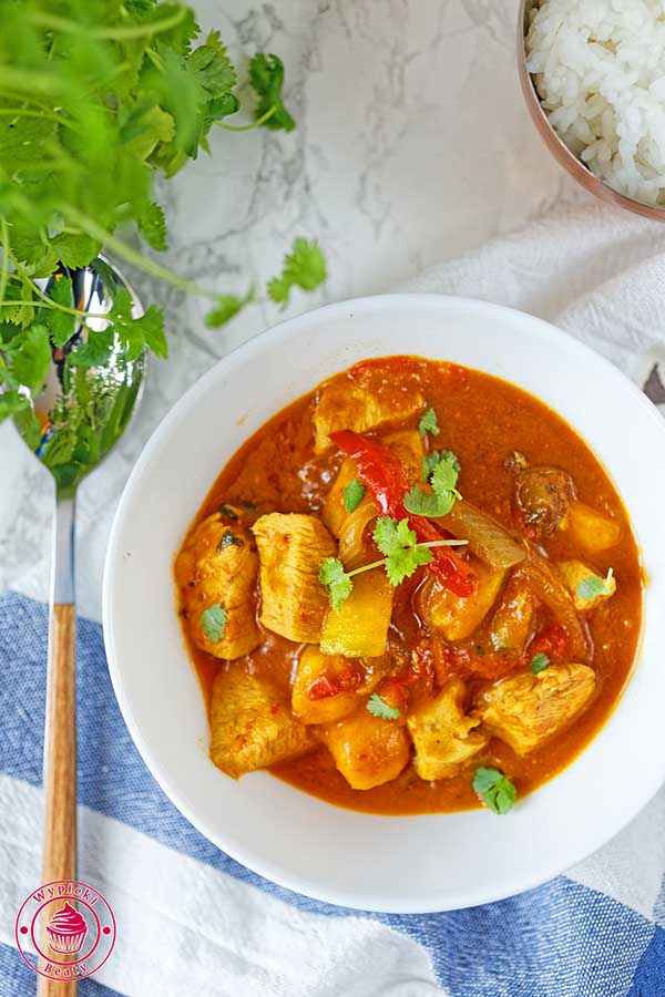proste i szybkie curry z kurczakiem