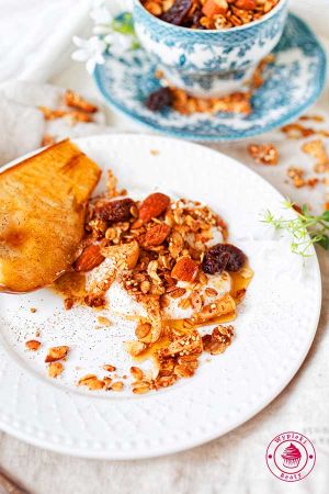 pyszna domowa granola migdałowa