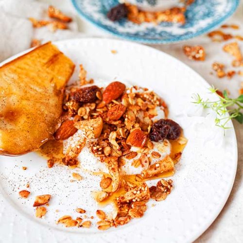 pyszna domowa granola migdałowa