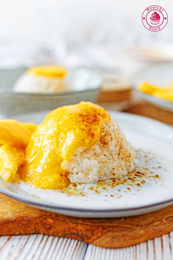 deser ryżowy z mango