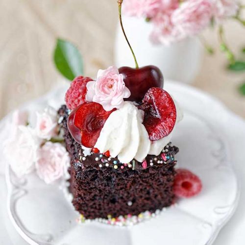 ciasto czekoladowe wacky cake