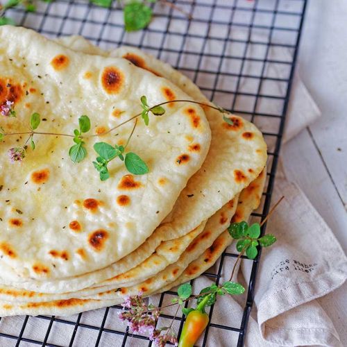 chlebki naan