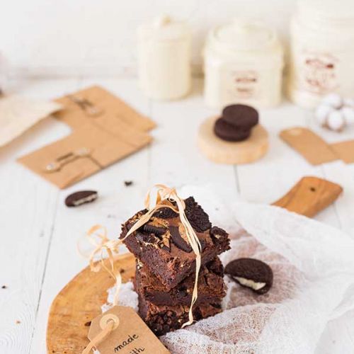 brownie z oreo