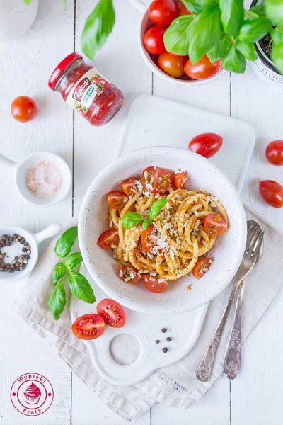 pudliszki spaghetti z pomidorami