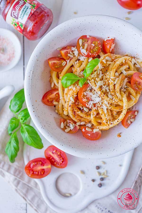 spaghetti cukiniowo pomidorowe 9