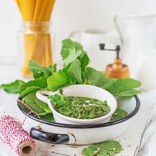 pesto z rzodkiewki przepis