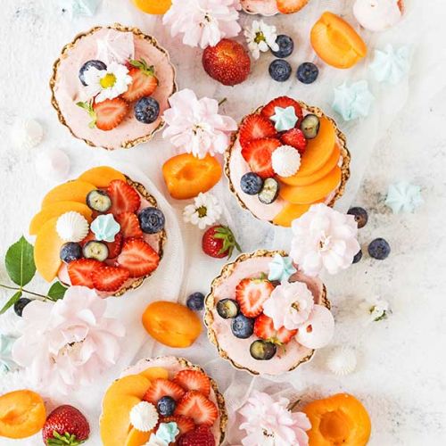 tarty owocowe bez pieczenia