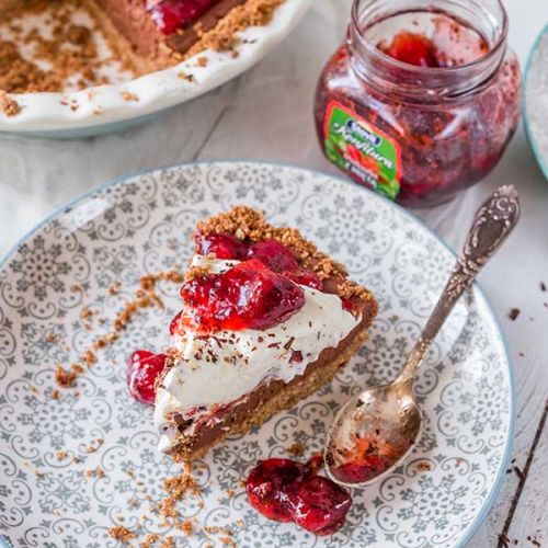 tarta czekoladowa z konfiturą