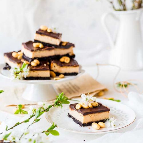 sernik peanut butter