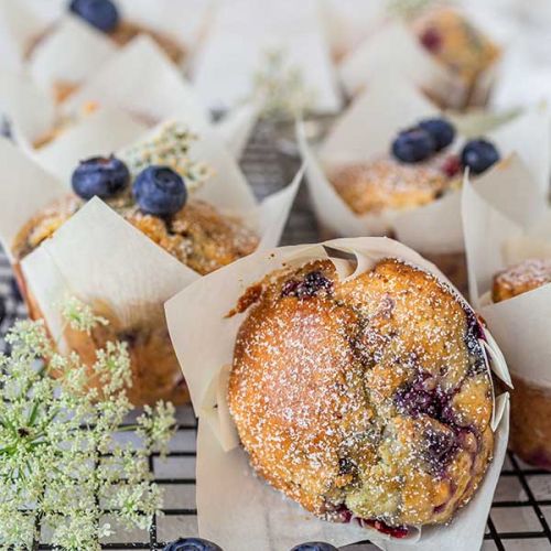 muffinki bardzo owocowe