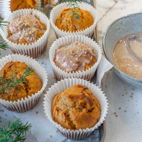 muffinki dyniowo-piernikowe