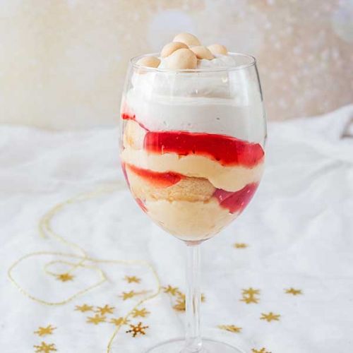 żurawinowe triffle