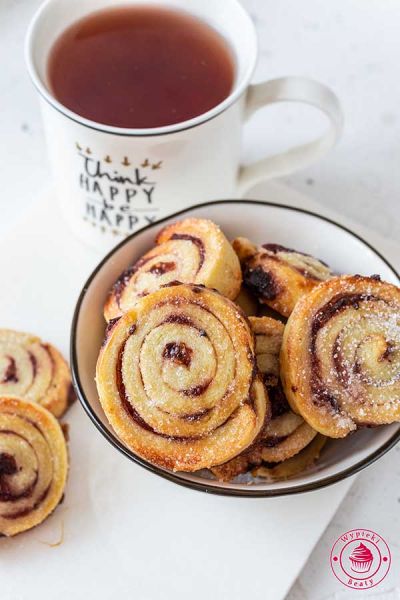 Swirled cookies with jam zakręcone ciastka z konfiturą