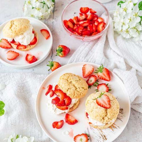 truskawkowe shortcakes