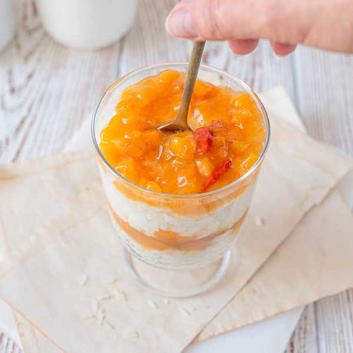 szybki pudding ryżowy