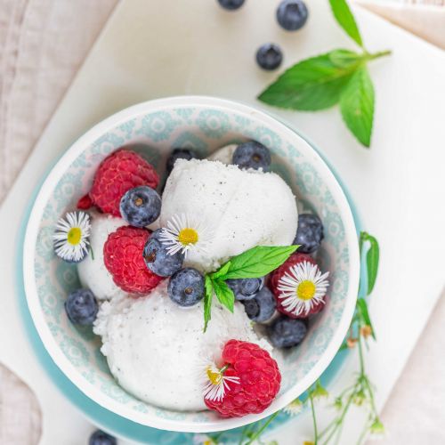 wegańskie lody kokosowe