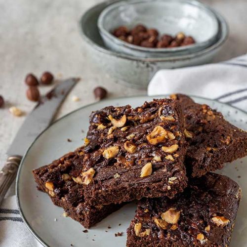 brownie crispy hazelnut