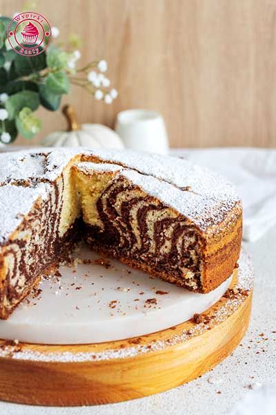 ciasto zebra waniliowo-czekoladowe