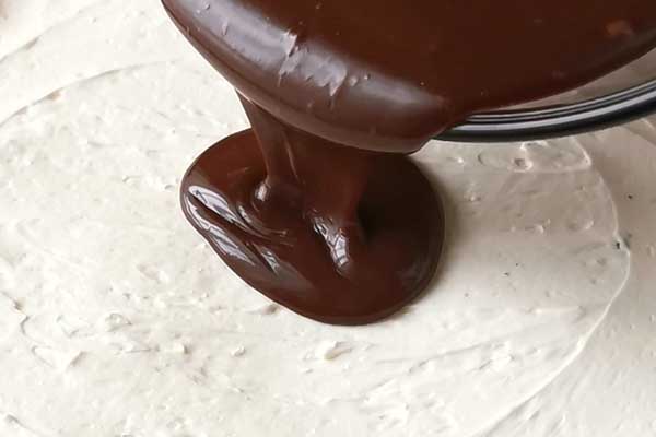 polewa czekoladowa na kruchą tartę