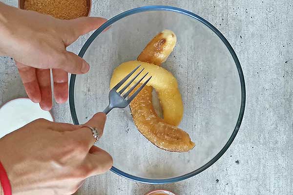 jak zrobić banany do ciasta