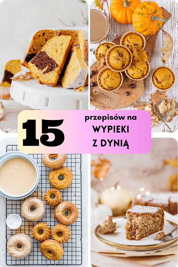 15 przepisów na ciasta z dynią