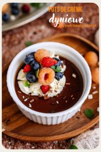 Chocolate tiramisu pumpkin pots de creme