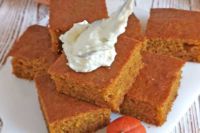 ciasto dyniowe z kremem twarożkowym