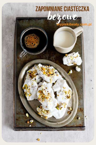 Forgotten Meringue Cookies forgotten meringue cookies with pistachios and chocolate