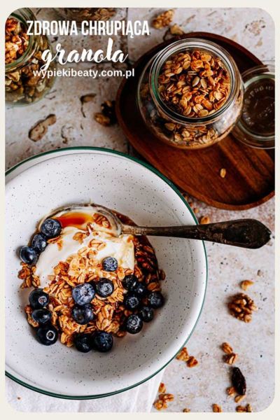 Healthy crunchy granola crunchy homemade granola with nuts and raisins