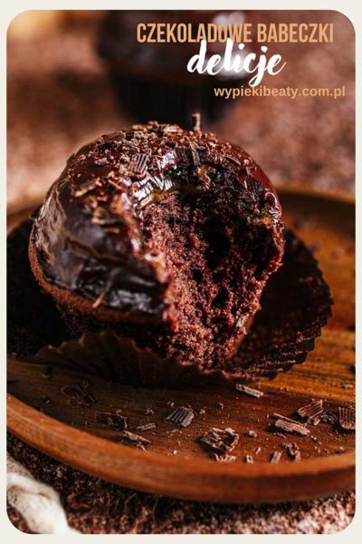 chocolate cupcakes with jelly